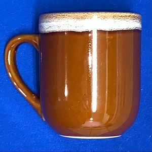 Vintage Brown with Marshmallow/Frothy Collectible Coffee Cup/Mug